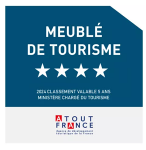 meubledetourisme2024 4 stars Wederom in 2024 toegekend met 4 sterren
